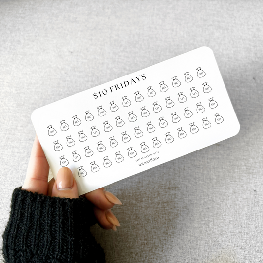 FRIDAY SAVINGS- PRINTABLE