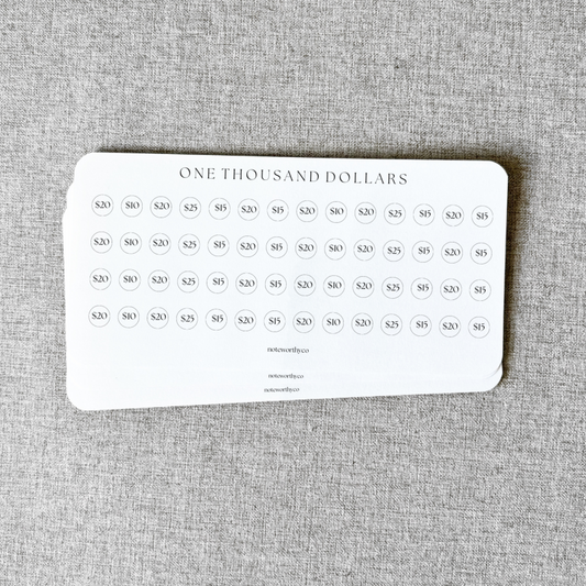 THOUSAND SAVINGS - PRINTABLE