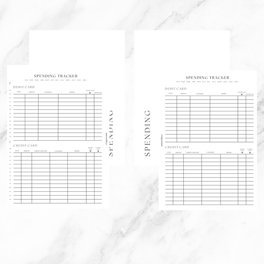 Spending Tracker PRINTABLE