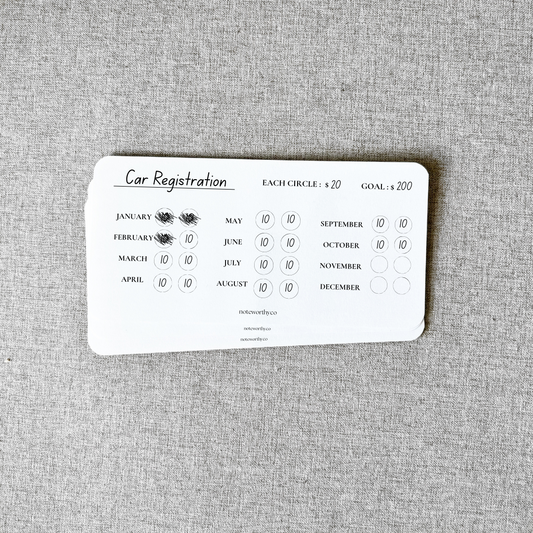 The BI WEEKLY CashTrackers - SET OF 3