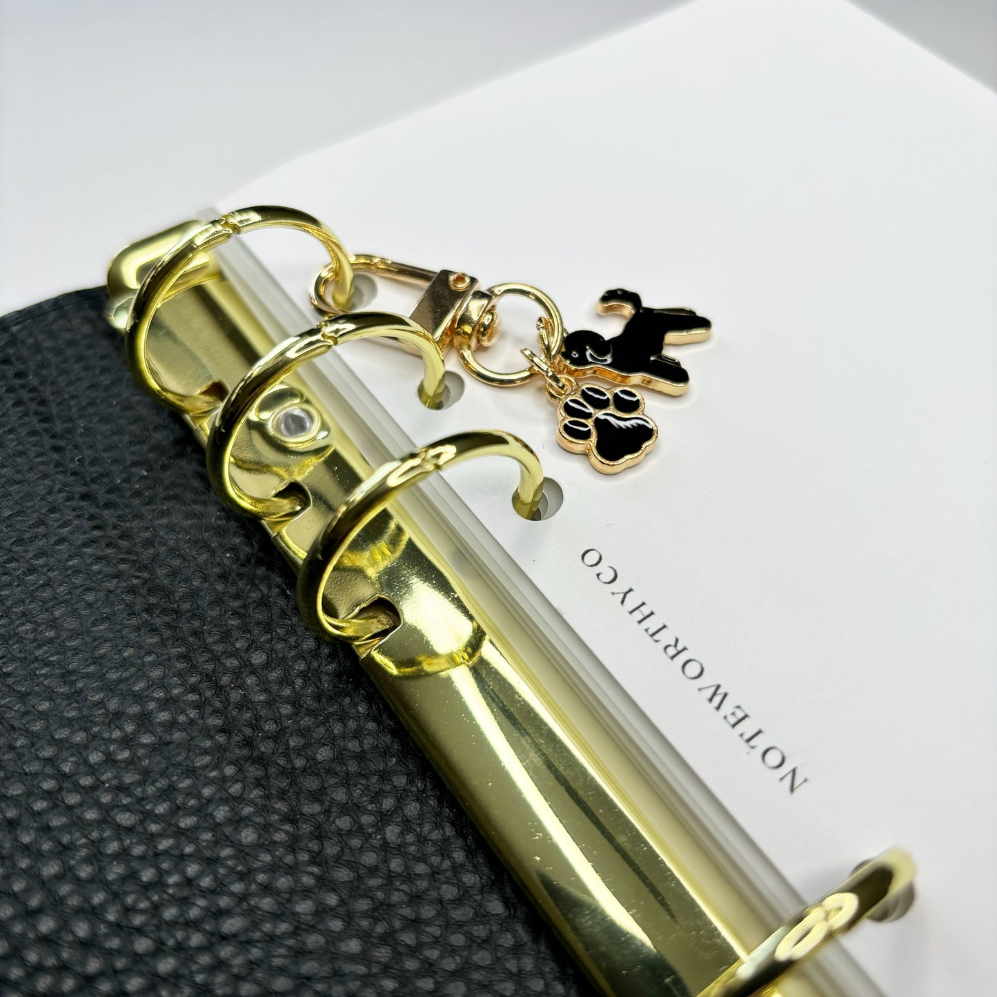 Black Doggy Charm