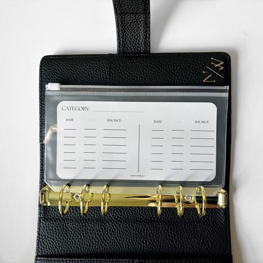 The Classic Cash Tracker- SET OF 3