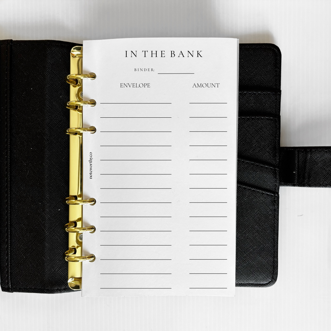 Overflow Tracker (A6/ Personal)