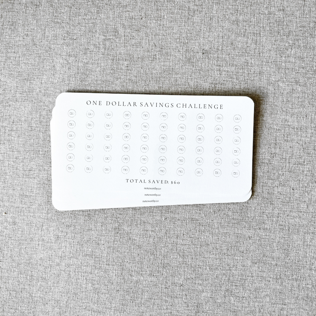 DOLLAR SAVINGS - PRINTABLE