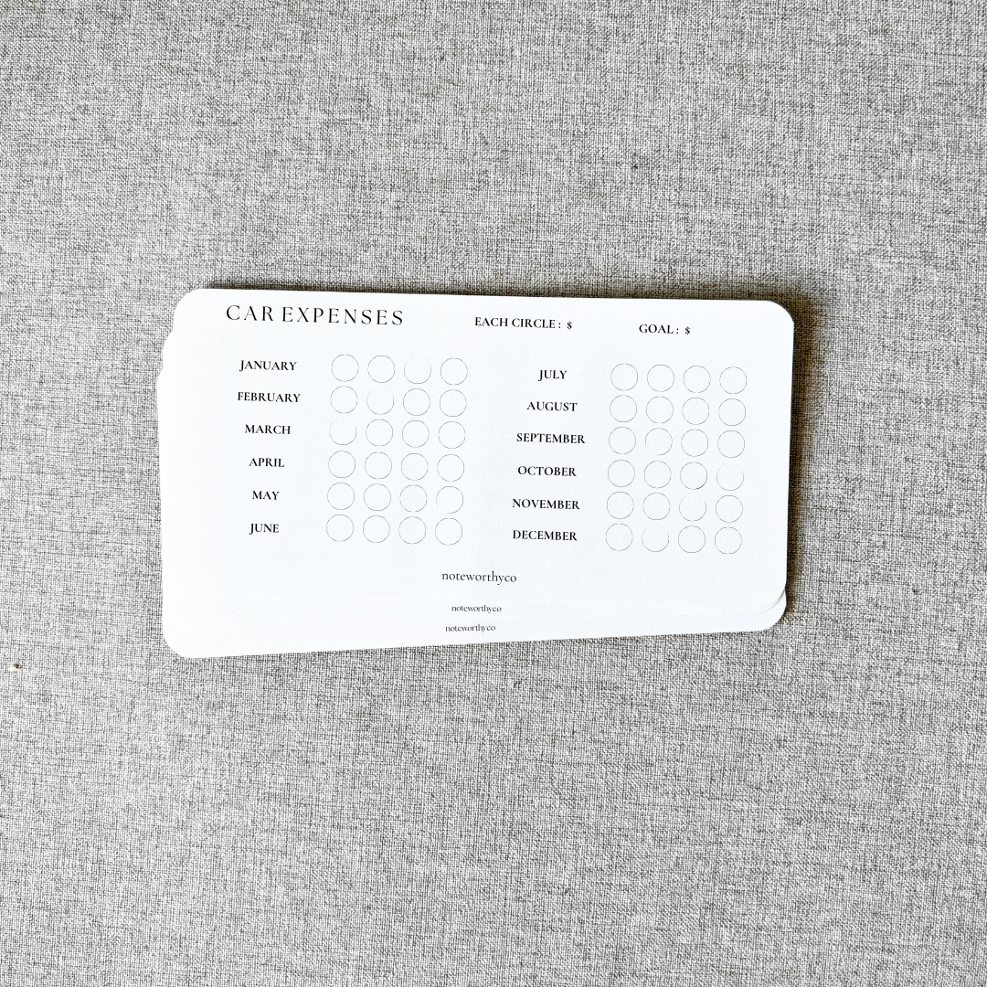 The WEEKLY CashTrackers - PRINTABLE