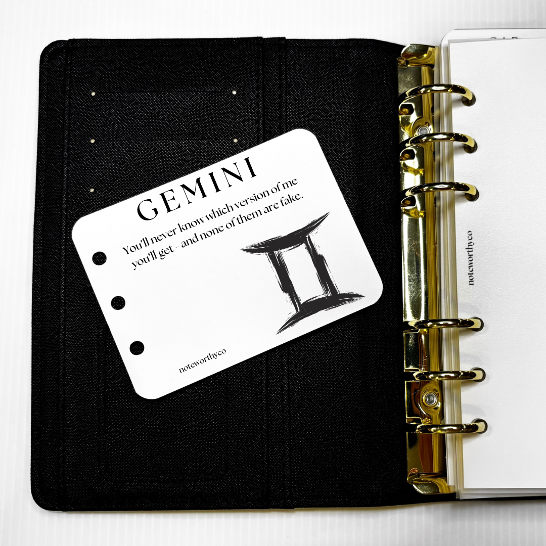 ZODIAC INSERTS
