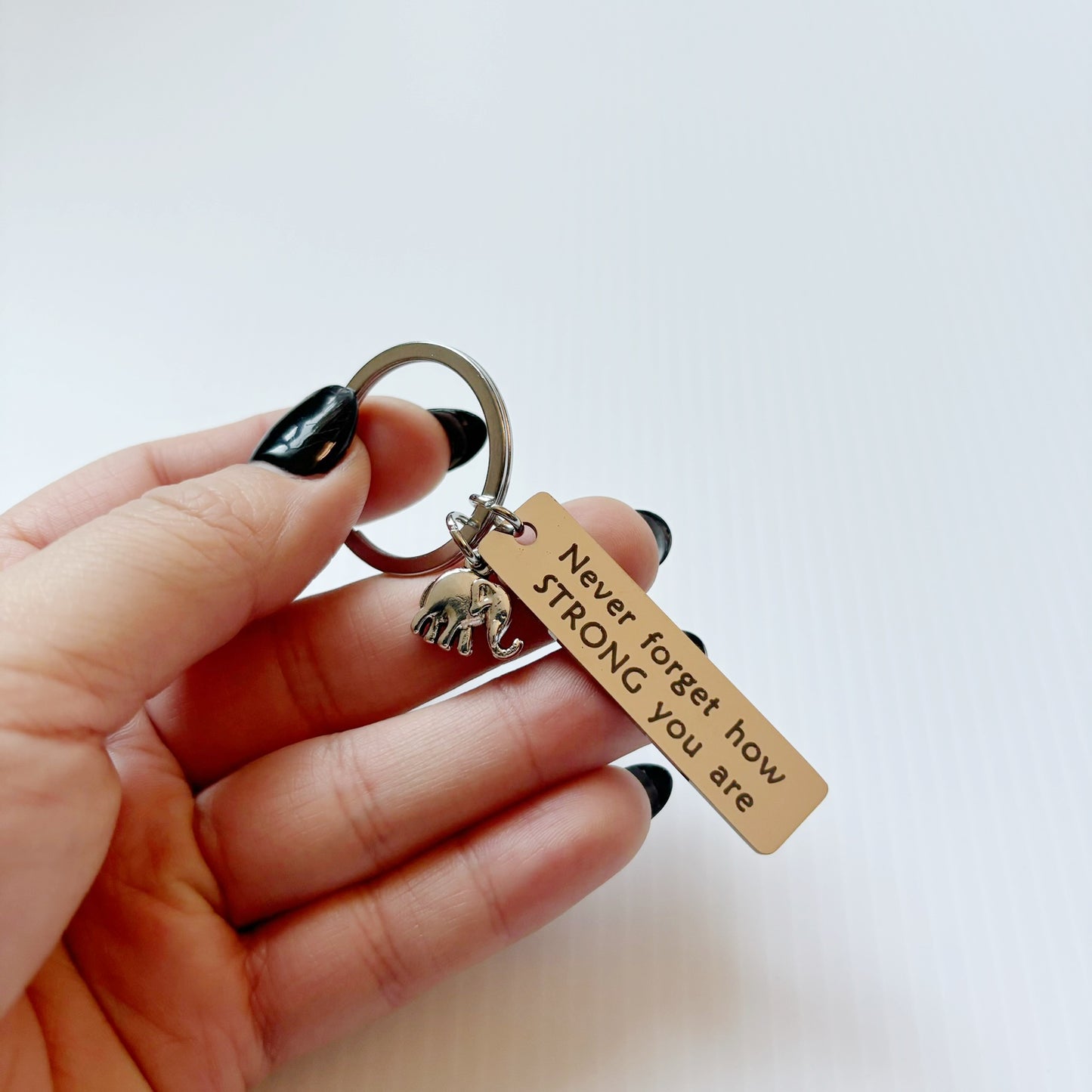 Never Forget Keychain