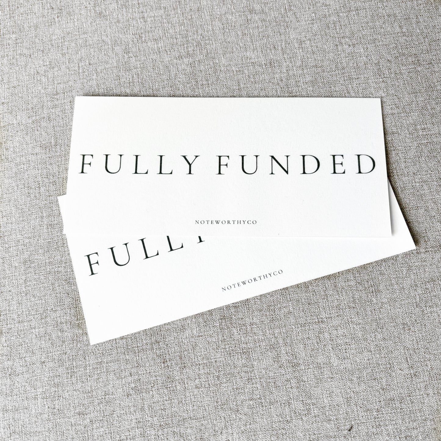 Set of 2, Fully Funded #NW22