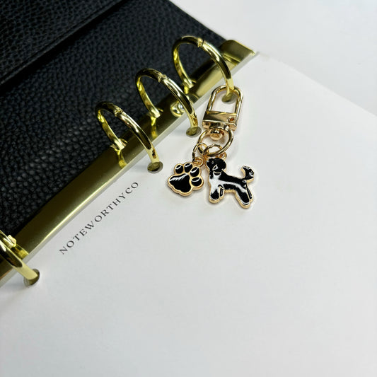 Black Doggy Charm