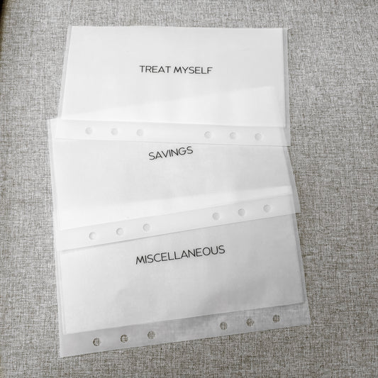 Set of 3 Personal Envelopes #NW33
