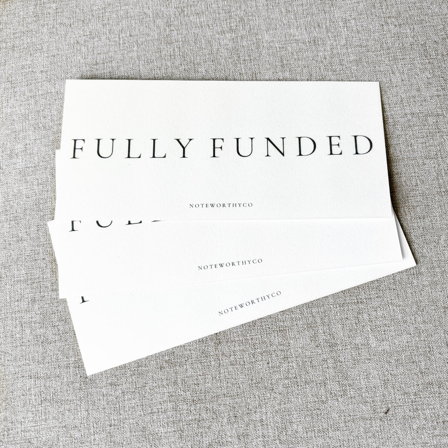 Set of 3, Fully Funded #NW21