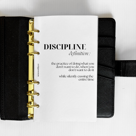 DISCIPLINE DASHBOARD
