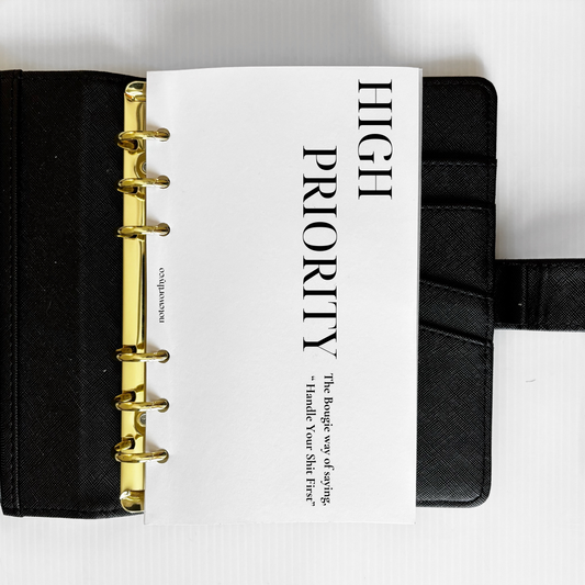 HIGH PRIORITY DASHBOARD