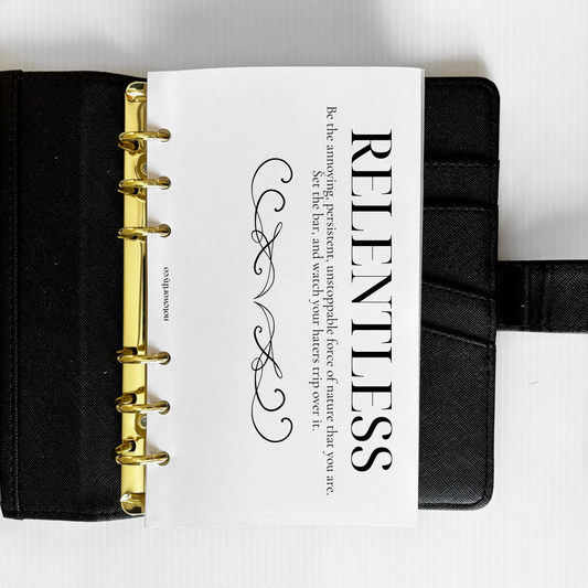 RELENTLESS DASHBOARD