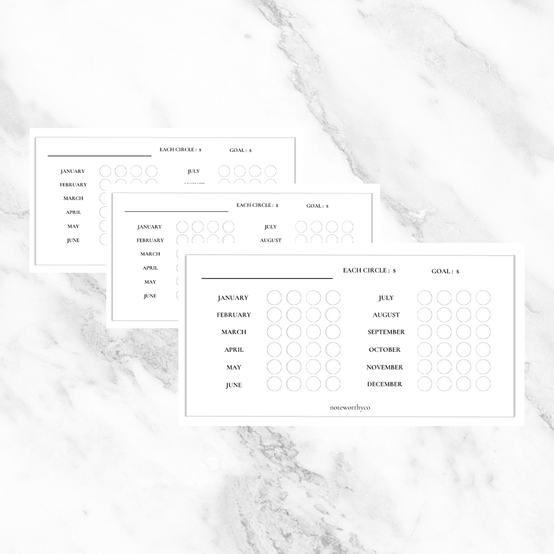 The WEEKLY CashTrackers - PRINTABLE