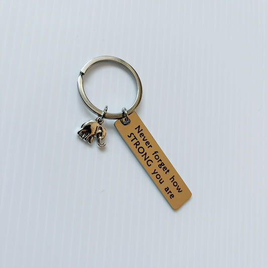 Never Forget Keychain