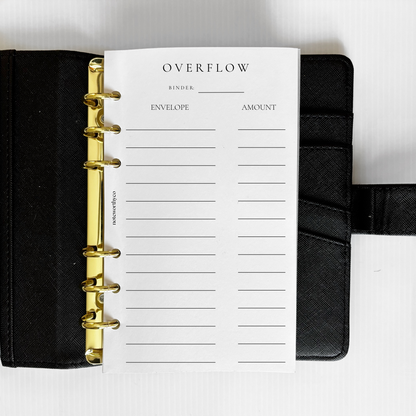 Overflow Tracker (A6/ Personal)