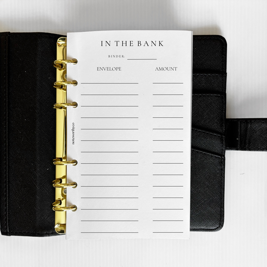 Overflow Tracker (A6/ Personal)