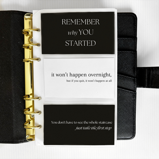 MOTIVATION PLANNER CARD COLLECTION