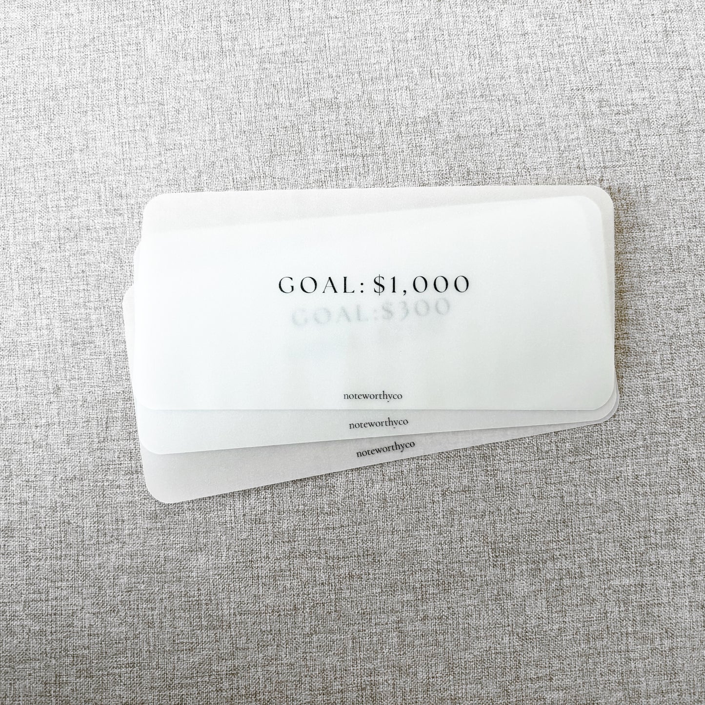 Goal Insert PRINTABLES