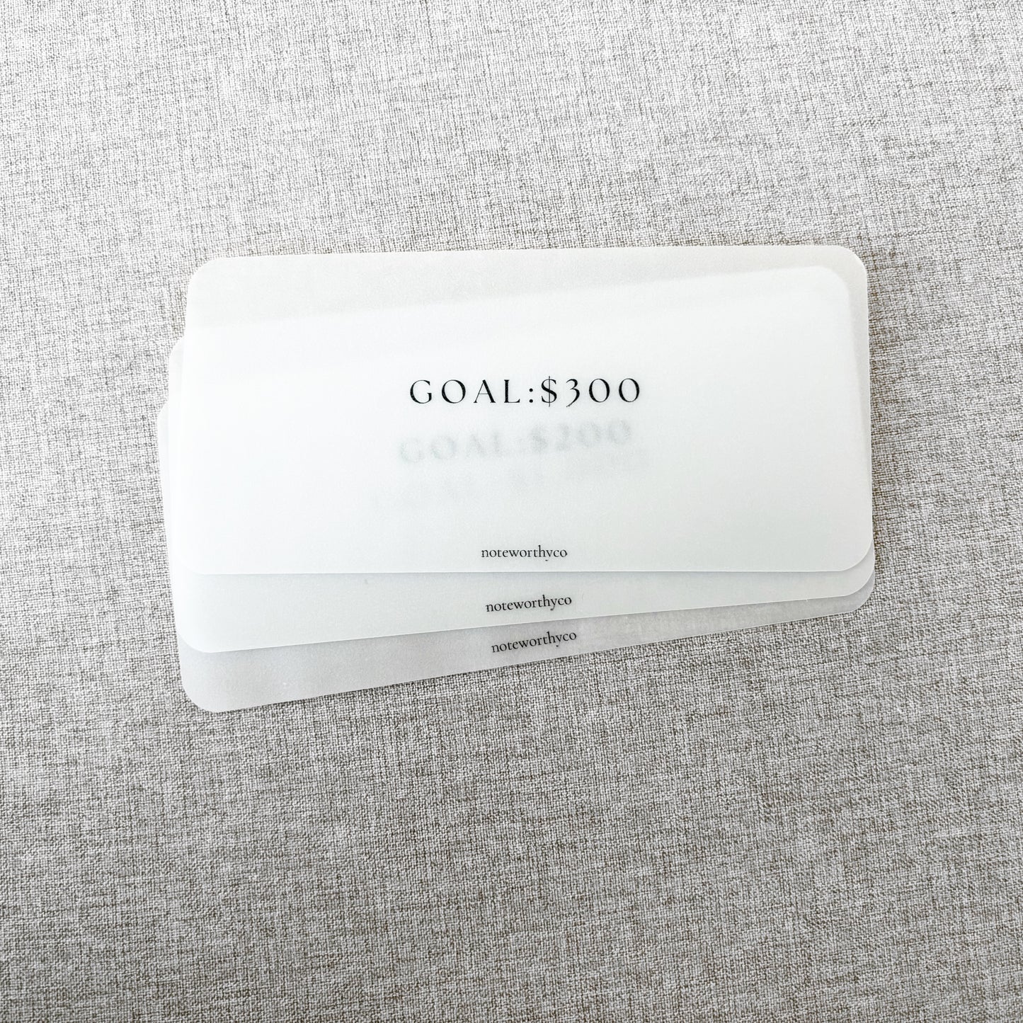 Goal Insert PRINTABLES