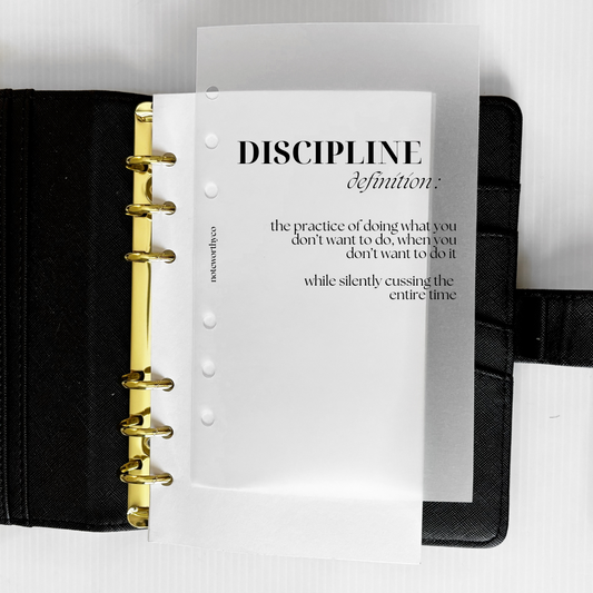 DISCIPLINE DASHBOARD