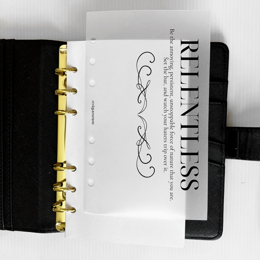 RELENTLESS DASHBOARD