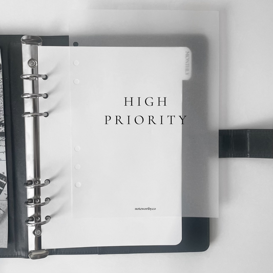 High Priority Dashboard